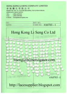 The Best Lace Trimming Manufacturer - Hong Kong Li Seng Co Ltd