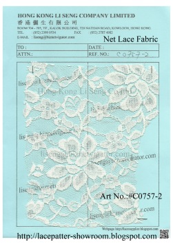 #C0757-2 Net Lace Fabric